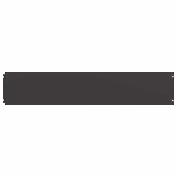 vidaXL Plenkanter 10 stk svart 20x103 cm kaldvalset st&aring;l