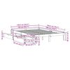 vidaXL Sengeramme med skuffer hvit 135x190 cm heltre furu
