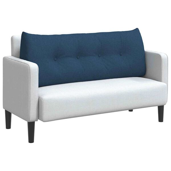 vidaXL Bakputen Blå 120 x 24 x 50 cm stoff