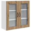 vidaXL Oppvaskmaskin-panel Kalmar Artisan Eik 80 x 31 x 80 cm