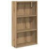 vidaXL Baderom veggskap Kunstnerisk Eik 40 x 14 x 70 cm Konstruert tre