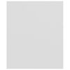 vidaXL Servantskap hvit 60x38,5x46 cm konstruert tre
