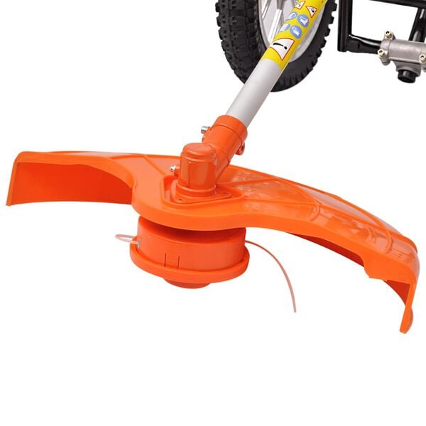 vidaXL 2-takters gresstimmer p&aring; hjul 1,9 kW 52 cc 2,6 HK