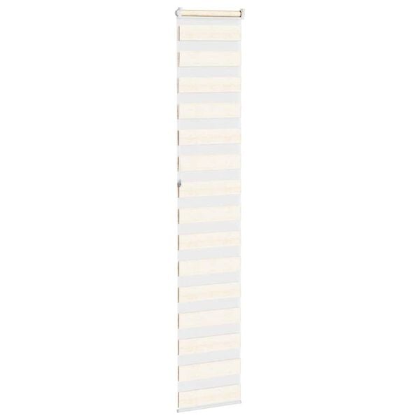 vidaXL Sebragardin marmor beige stoff bredde 40,9 cm polyester