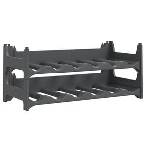 vidaXL Vinstativ for 12 flasker PP stablebar