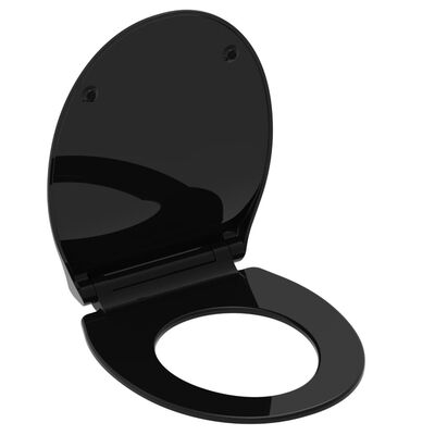 SCHÜTTE Toalettsete SLIM BLACK duroplast