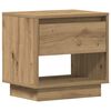 vidaXL Nattbord Artisan Eik 45 x 34 x 44 cm Konstruert tre
