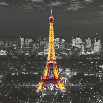 AG Design Fototapet Eiffel In The Night