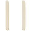 vidaXL Hodegjerde &Oslash;re Krem 80 x 16 x 4 cm PVC
