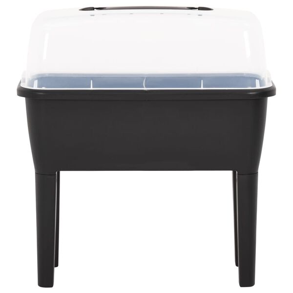 vidaXL Høybed 77x38,7x82 cm PP