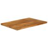 vidaXL Bordplate 120x60x2,5 cm naturlig kant heltre mango