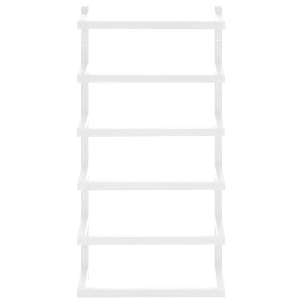 vidaXL H&aring;ndklestativ 24x12x48 cm st&aring;l hvit