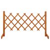 vidaXL Espaliergjerde oransje 120x60 cm heltre gran