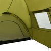 vidaXL Campingtelt igloformet 650x240x190 cm for 8 personer grønn