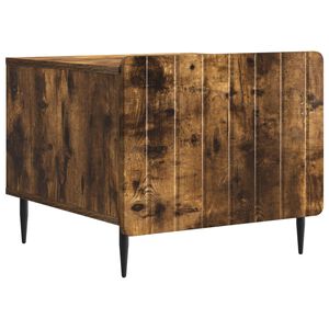 vidaXL Kaffebord med skuff R&oslash;kt Eik 49 x 50 x 42 cm Konstruert tre
