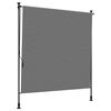 vidaXL Utend&oslash;rs Rullegardin Lysegr&aring; 150 x 270 cm