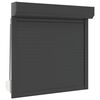 vidaXL Rullegardin Antrasitt 100 x 100 cm Aluminium og Polyuretan