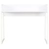 vidaXL Skrivebord hvit 90x60x88 cm