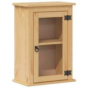 vidaXL Baderomsskap Corona 45x27x64,5 cm heltre furu