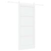 vidaXL Skyved&oslash;r ORKDAL 86 x 198,5 cm Konstruert tre Hvit