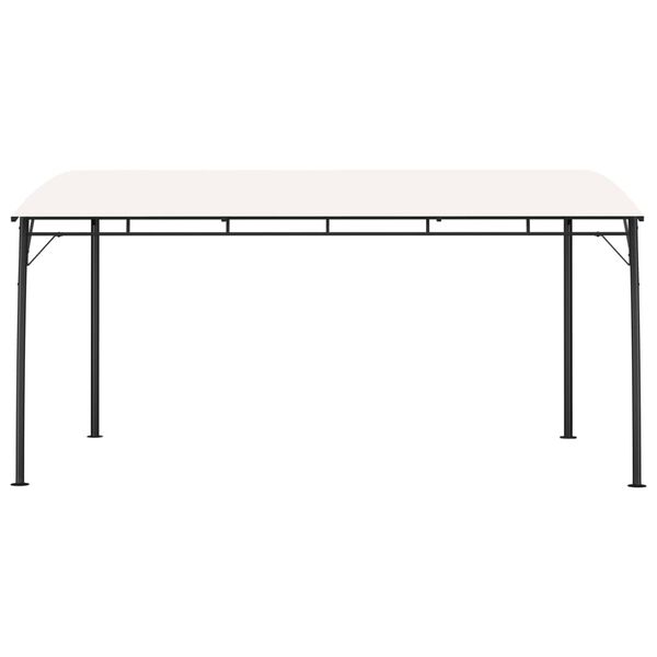 vidaXL Hagemarkise 4x3x2,55 m kremhvit