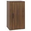 vidaXL Skjenk brun eik 40x33x70 cm konstruert tre