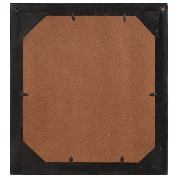 vidaXL Baderomsspeil 55x1x60 cm glass og heltre mango