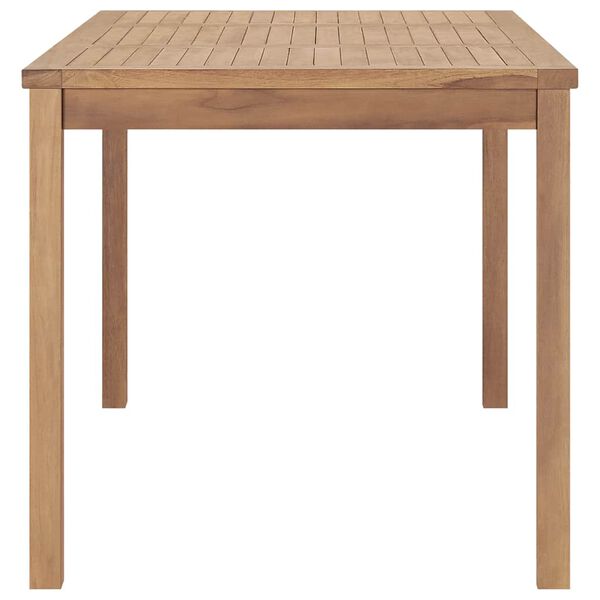 vidaXL Utendørs spisebord 160x80x77 cm heltre teak