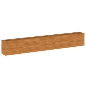 vidaXL H&oslash;ybed til hage 482x50x69 cm cortenst&aring;l
