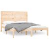 vidaXL Sengeramme heltre 120x200 cm