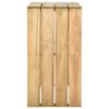 vidaXL Barbord 100x60x110 cm impregnert furu