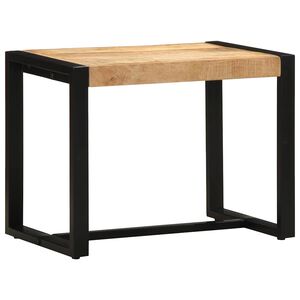 vidaXL Benk 60x35x45 cm grovt heltre mangotre