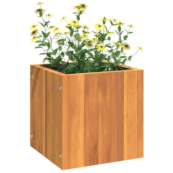 vidaXL Plantekasse 25x25x25 cm helte akasie