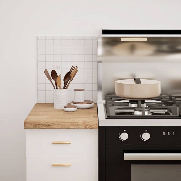 vidaXL Kj&oslash;kken benkeplate rektangul&aelig;r 40x63,5x4 cm heltre eik