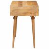 vidaXL Skrivebord med skuff Brun 110 x 55 x 76 cm Massiv mango tre