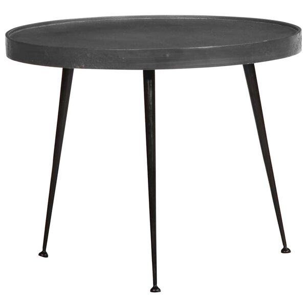 vidaXL Sofabord 3 stk svart konstruert tre