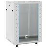 vidaXL Nettverksskap 15U svingbare f&oslash;tter 19" IP20 60x45x86 cm