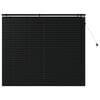 vidaXL Venetiansk persienne Svart 145 x 130 cm 35 mm