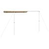 vidaXL Markise til bobil og campingvogn 3,6x2x2,15 m beige