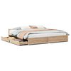 vidaXL Sengeramme uten madrass 180x200 cm heltre furu