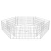 vidaXL Gabion h&oslash;ybed sekskantet 200x173x40 cm