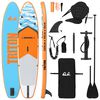 vidaXL SUP-brett med sete 2-i-1 TRITON 335 x 76 x 15 cm Bl&aring;