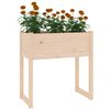 vidaXL Plantekasse 78x40x81 cm heltre furu