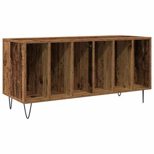 vidaXL Plateskap Gammelt tre 100 x 38 x 48 cm Konstruert tre