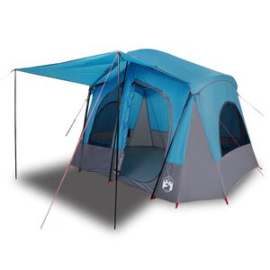 vidaXL Campingtelt 5 personer bl&aring; vanntett