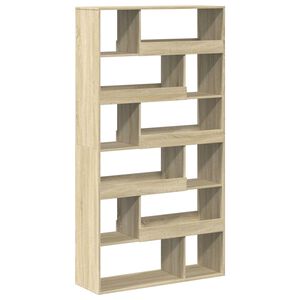vidaXL Romdeler sonoma eik 100x33x187,5 cm konstruert tre