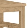 vidaXL Salongbord 45x45x30 cm heltre teak