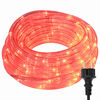 vidaXL Lyskabel med 120 LED R&oslash;d 5 m PVC