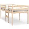 vidaXL H&oslash;yseng 75x190 cm heltre furu