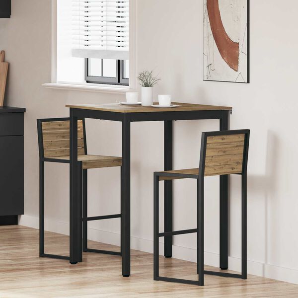 vidaXL Spisebord Konstruert tre